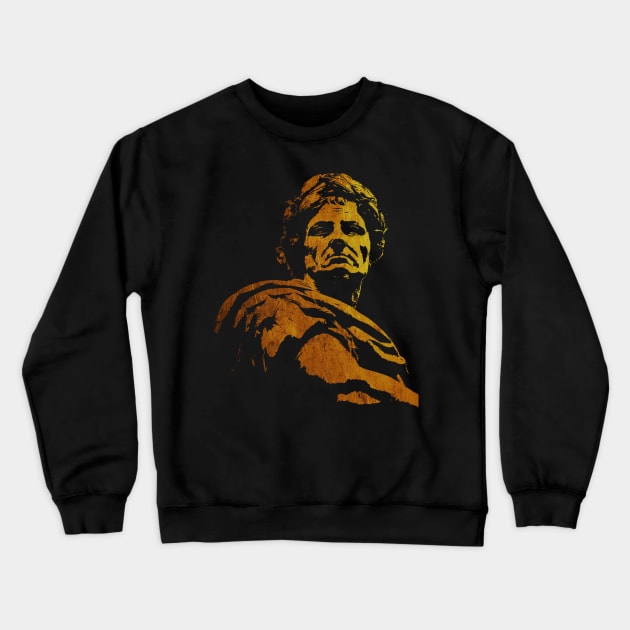 Julius Caesar Crewneck Sweatshirt by Thracian Mecan